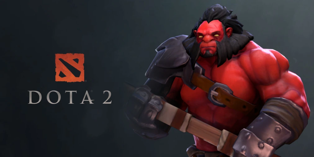 Official Dota 2 artwork featuring Axe