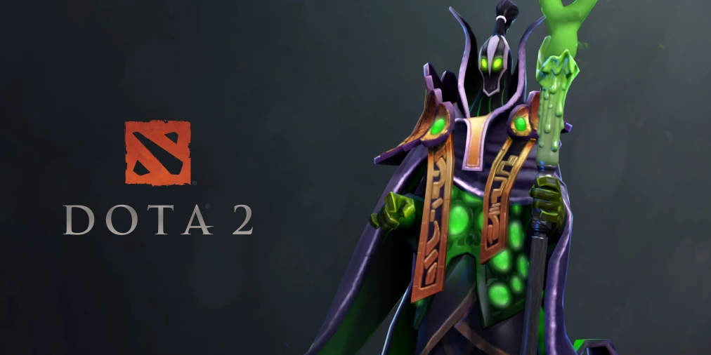 Official Dota 2 artwork featuring Rubick