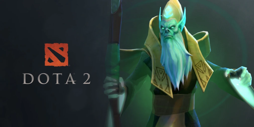 Official Dota 2 artwork featuring Necrophos
