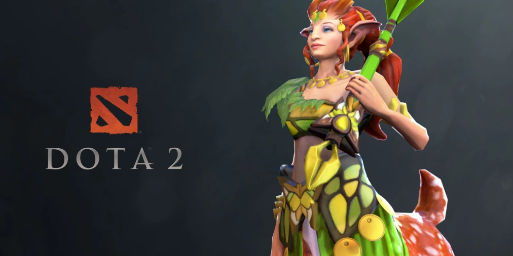 Official Dota 2 artwork featuring Enchantress