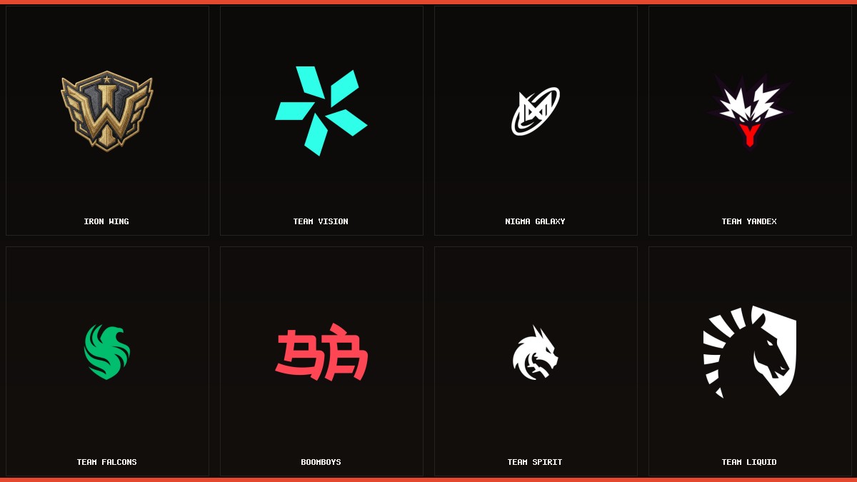 TI 2026 playoff teams: Iron Wing, TEAM VISION, Nigma Galaxy, Team Yandex, Team Falcons, BoomBoys, Team Spirit, Team Liquid