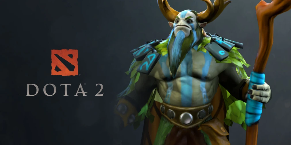 Official Dota 2 artwork featuring Nature's Prophet
