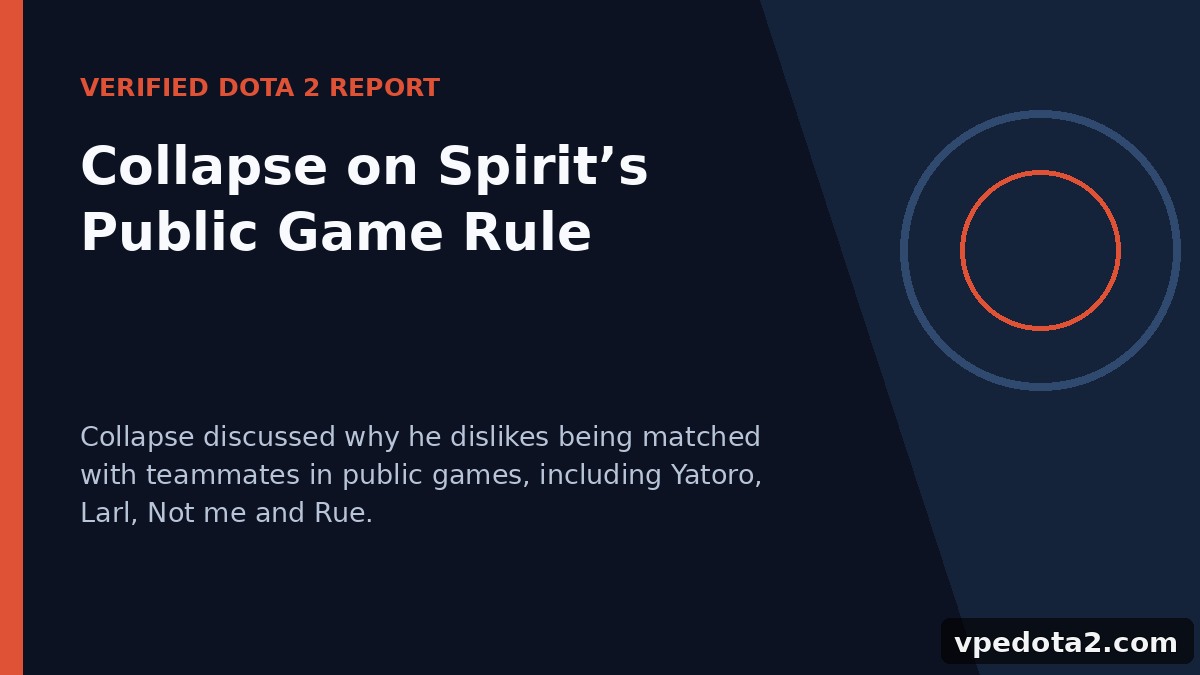 Collapse on Spirit’s Public Game Rule