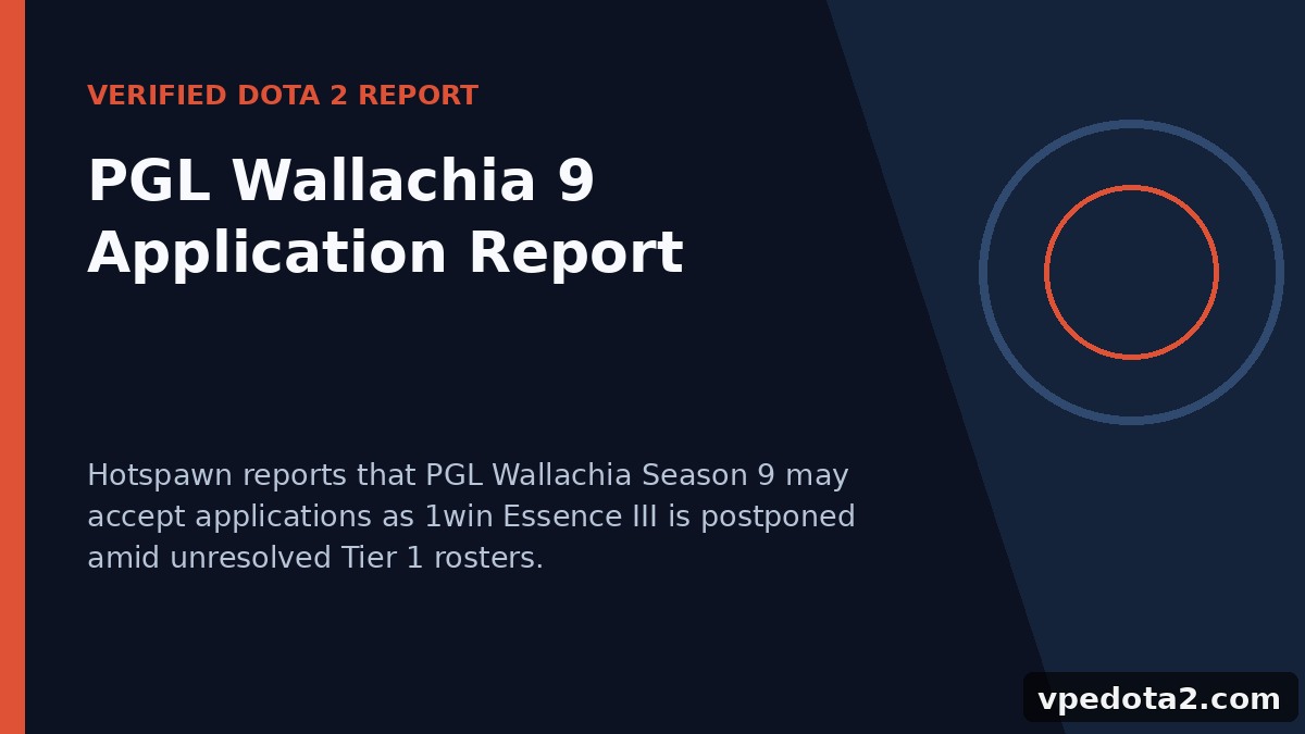 PGL Wallachia 9 Application Report